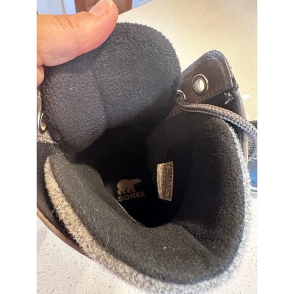 SOREL Women's 6 Shoes SLIMPACK III LACE Winter Boots Gray Heel - Picture 8 of 11